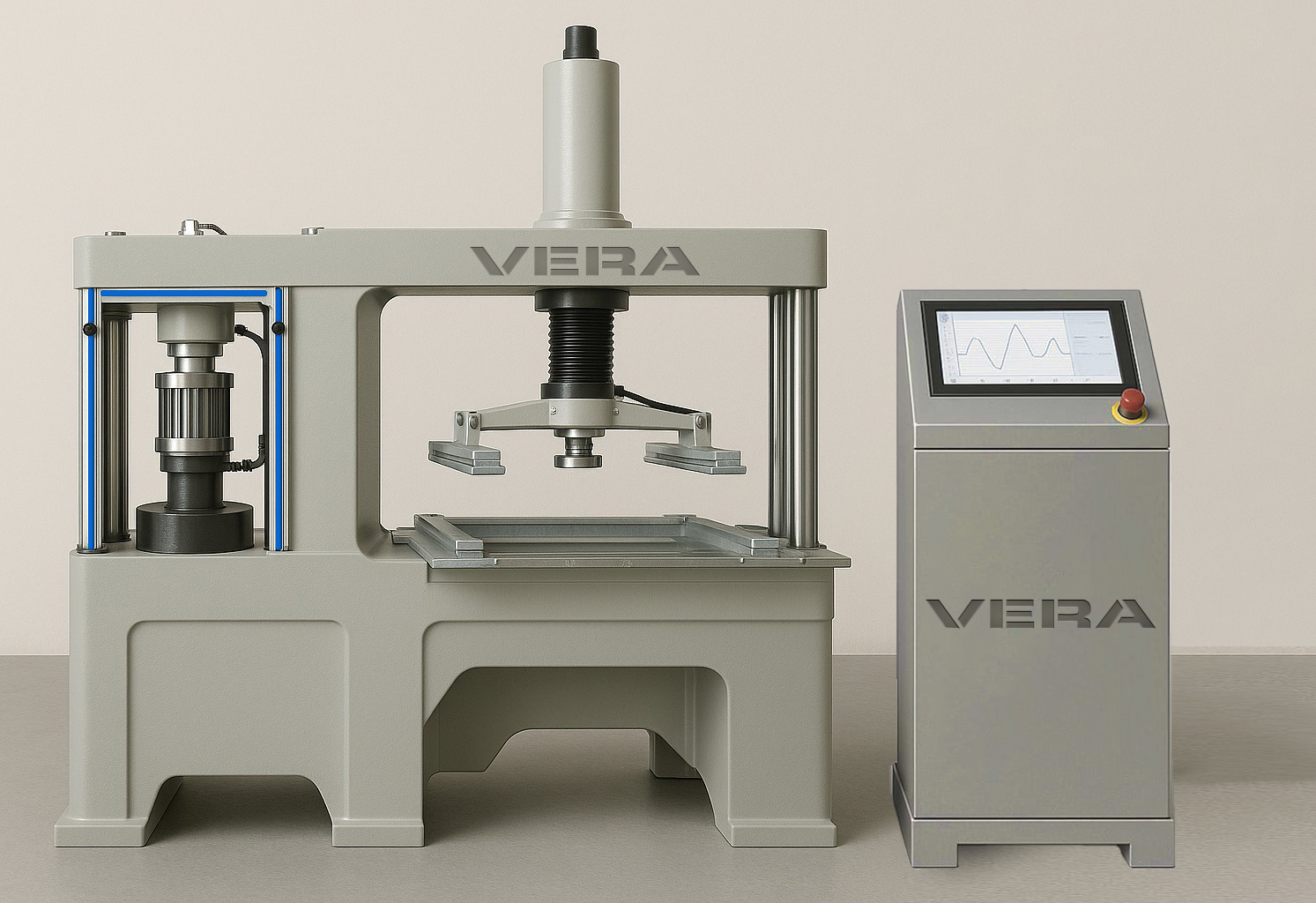 Servo-Hydraulic Concrete Compression and Bending System